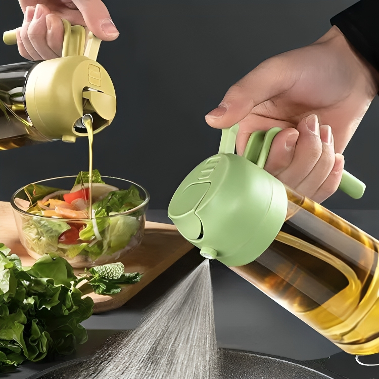 GourmetSpray Elite Oljedispenser | Rörfri matlagning med kontrollerad oljespray för hälsosamma måltider