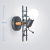 GlowClimb Designer Vägglampa | Unik trappväggslampa för mysiga sovrum och vardagsrum