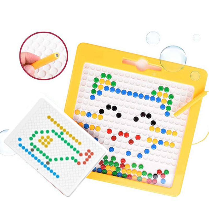 Magnetisk Ritplatta med Pärlor - MagniDots