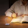 LumiBeam Clip-On Lampa | LED-boklampa med flera färger och flexibel arm Justerbar
