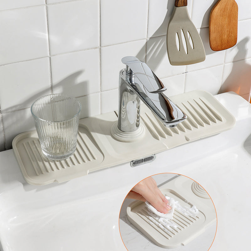 Silicone Draining Mat with Self-Draining – DripGuard