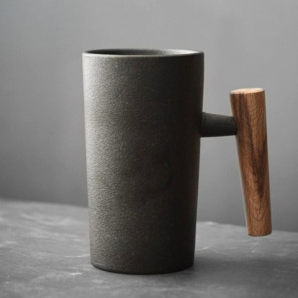 Nordiska Latte Muggar med Jordnära Design – NatureSip