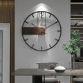 Walnuss Wanduhr