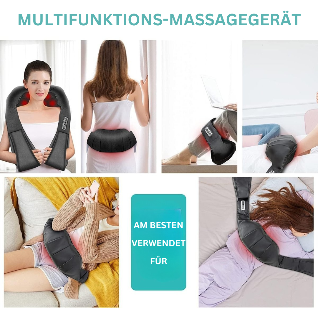 Shiatsu Massagekudde med Infraröd - FlowRelief
