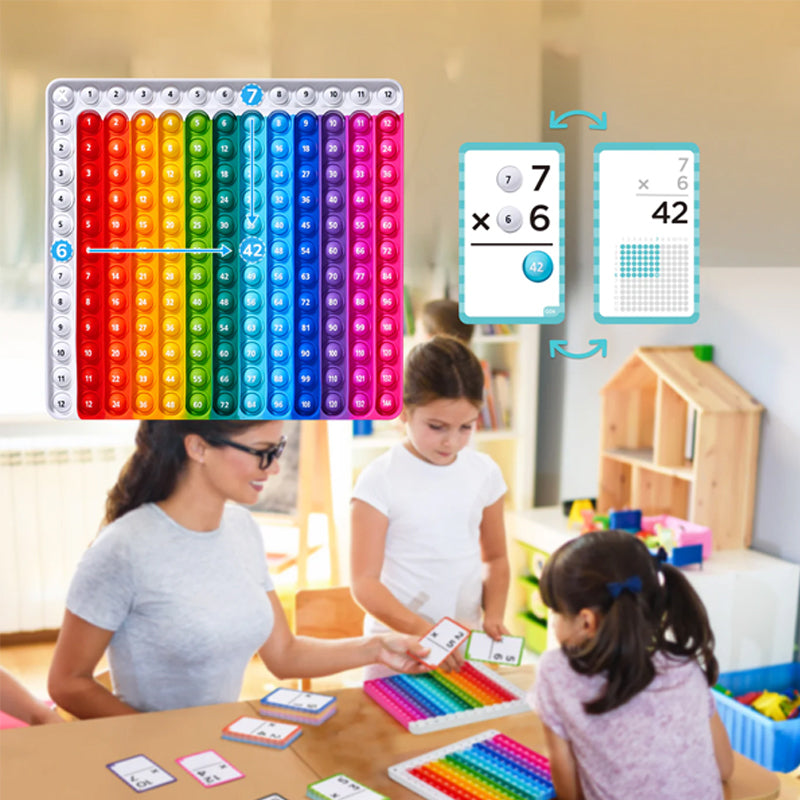 Interaktiva Matematik Lärkort för Barn – Lär dig Räkna Lekfullt