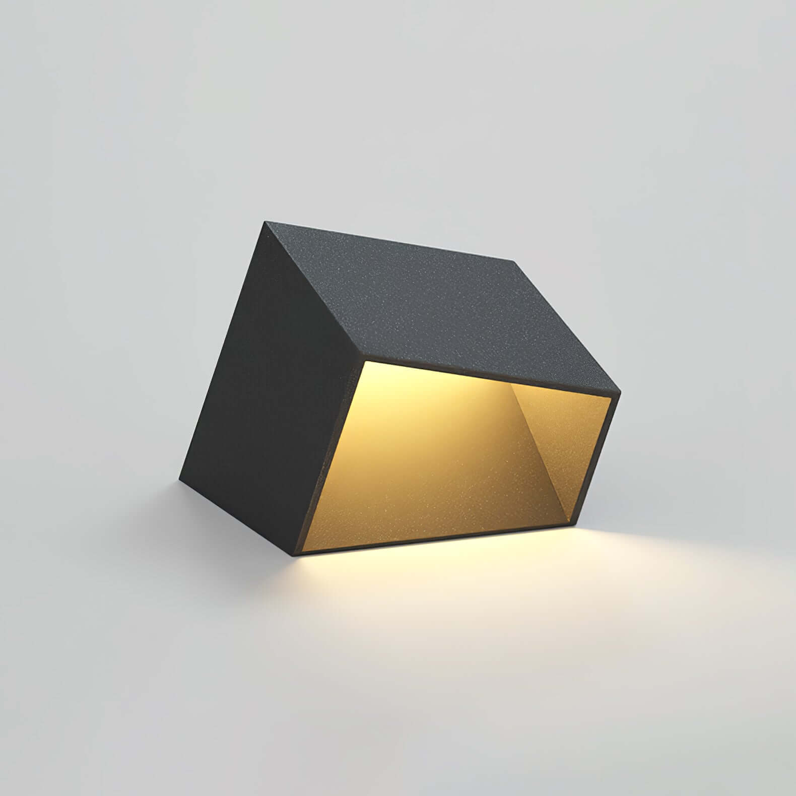 Kubusformad Trädgårdslampa på Solenergi