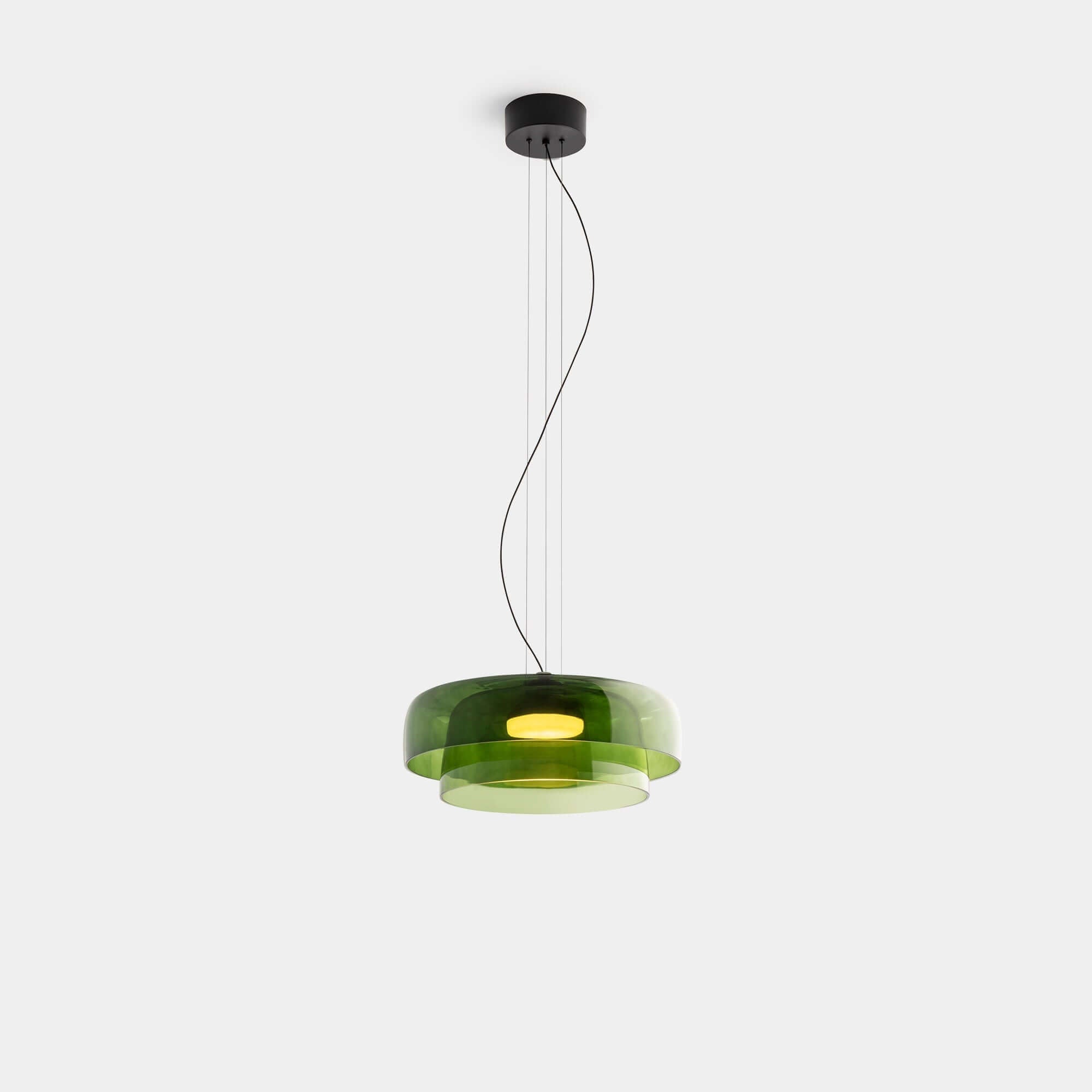 Hänglampa i Norsk Glas - Unik Design