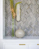 Modern Vägglampa - Alabaster & Metall