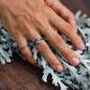 Stilren Månsten Statement Ring – Iris