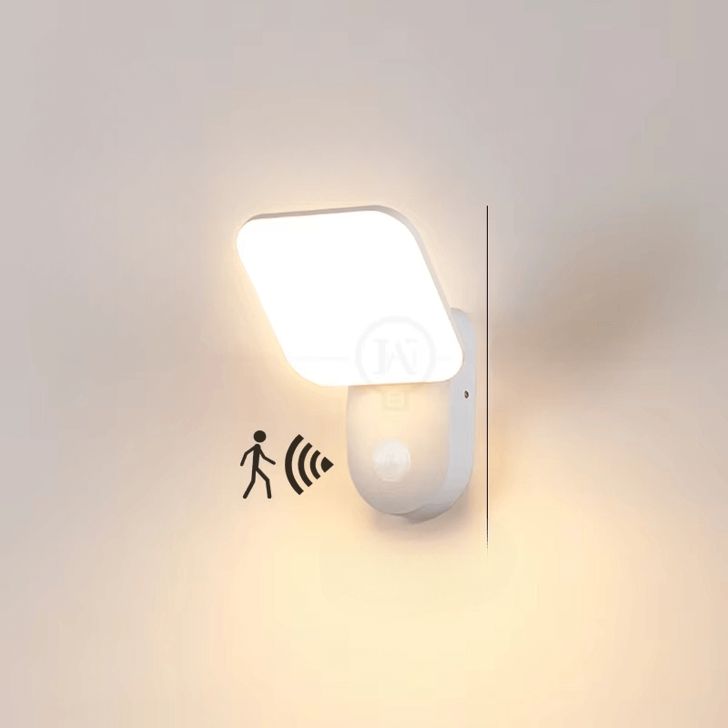 Smart LED Vägglampa med Rörelsesensor