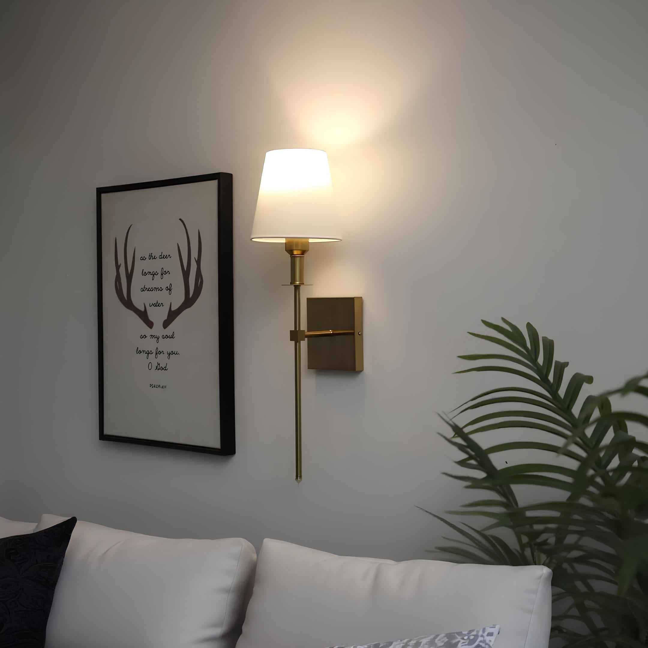 Trådlös Lyx Vägglampa - LumaElegance