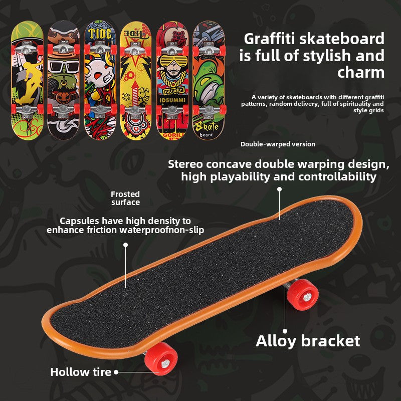 MiniRamp Finger Skatepark – Kreativ Lek, Roligt och Färdighetsutveckling