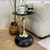 Ningqin Guld-Vit Sido Bord – Kompakt och Chic Design