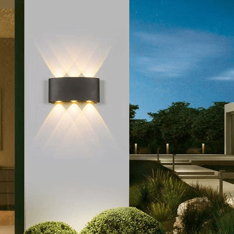 Modern LED Vägglampa - Utomhusbelysning