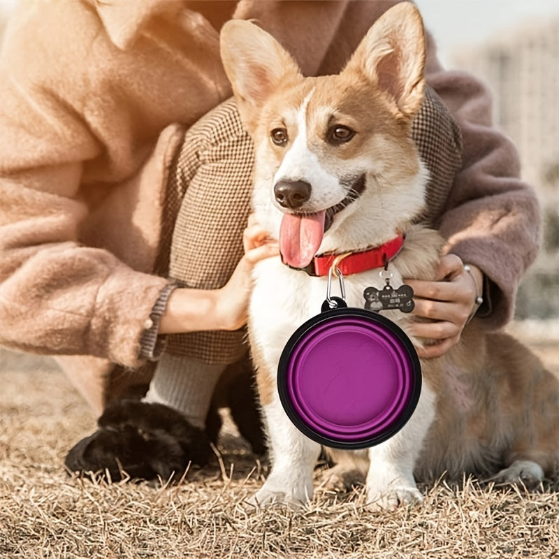 Fällbar Hund- och Kattskål – Hållbar och Kompakt