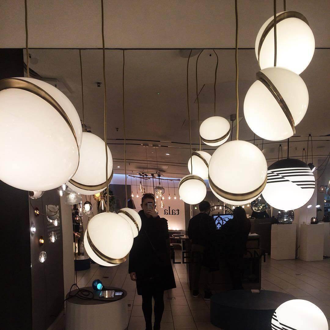 Halvmåne Hänglampa - LED Hänglampa