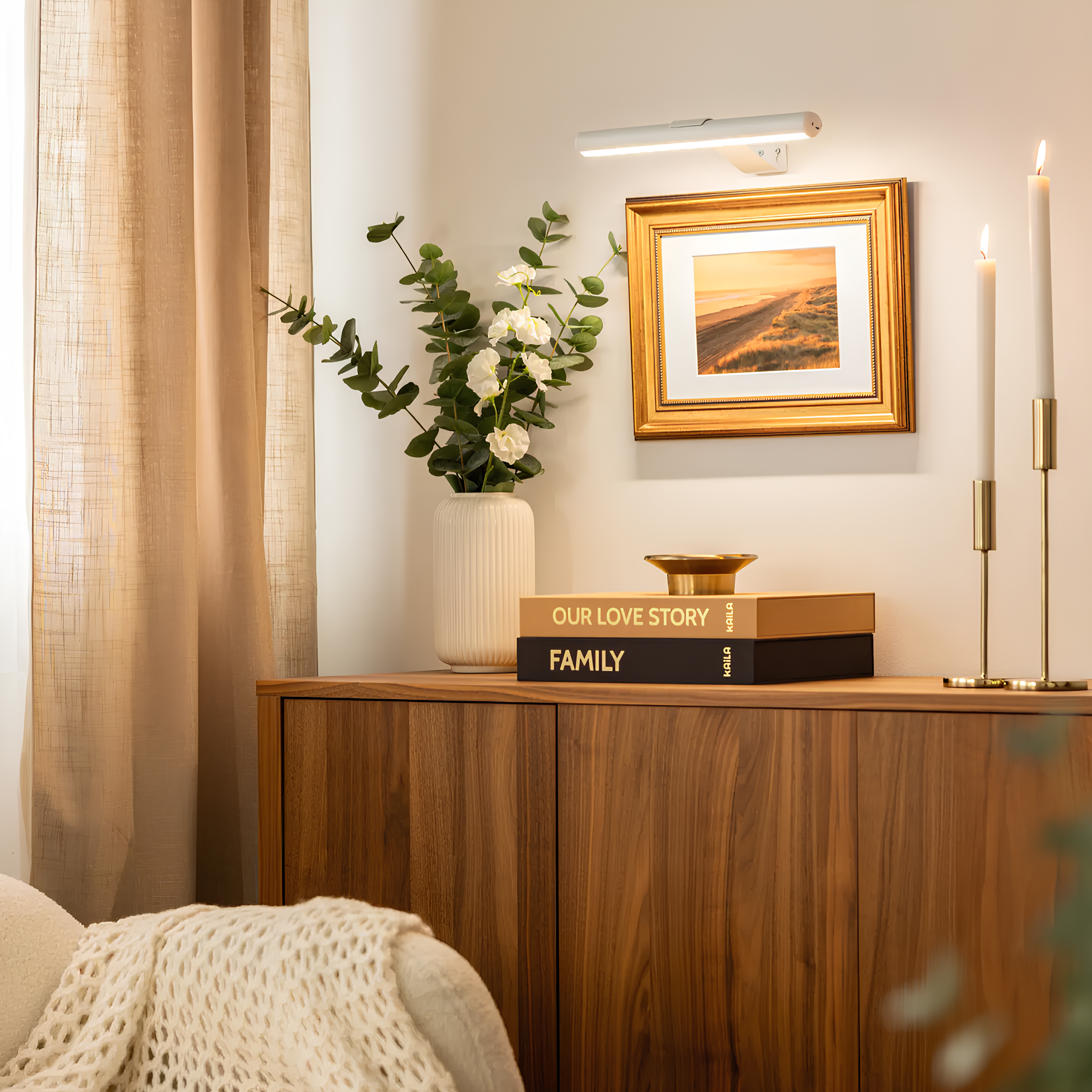 Trådlös Konstlampa - LumeArt