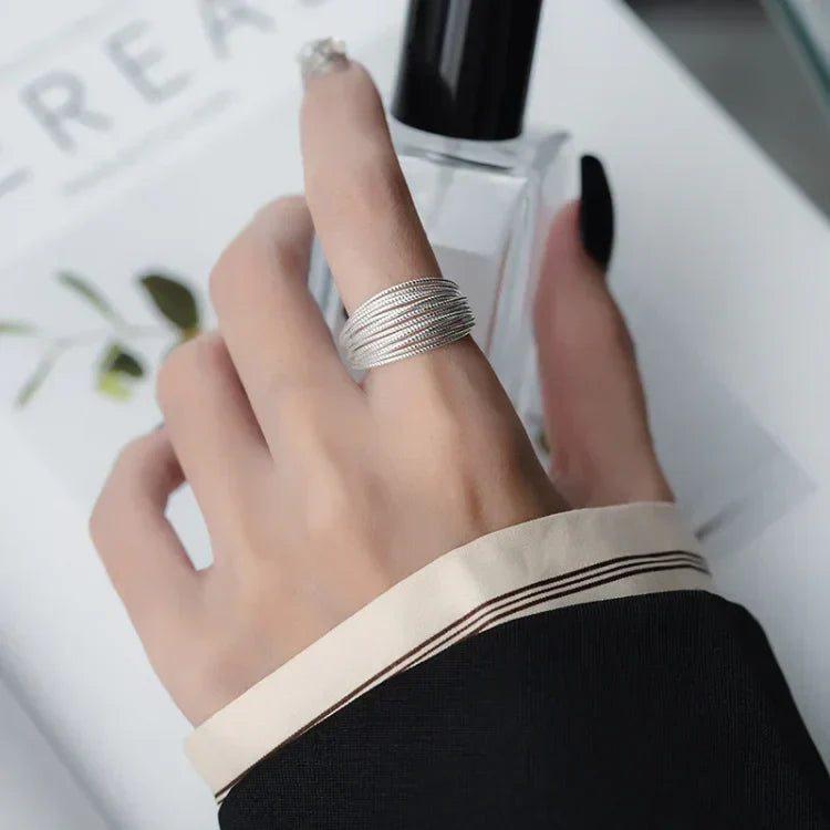 Justerbar Multi-Lager Ring – Isolde