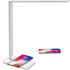 Modern justerbar LED-skrivbordslampa med USB-laddningsport - BrightEase