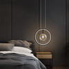 Minimalistisk Glas Hänglampa - LED Belysning