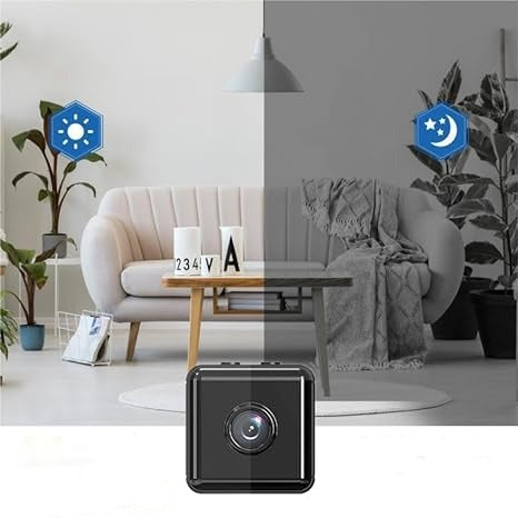 Trådlös 1080P Mini WiFi Säkerhetskamera - SecureView