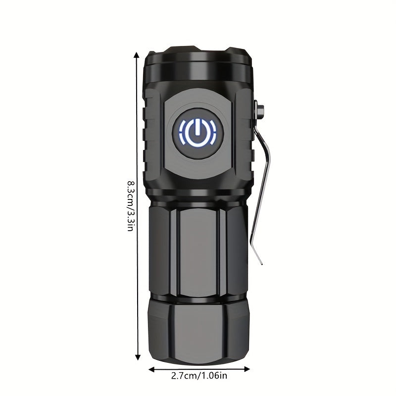 LumoBeam Mini Ficklampa – Stark Ljus i Kompakt Storlek