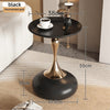 Ningqin Guld-Vit Sido Bord – Kompakt och Chic Design