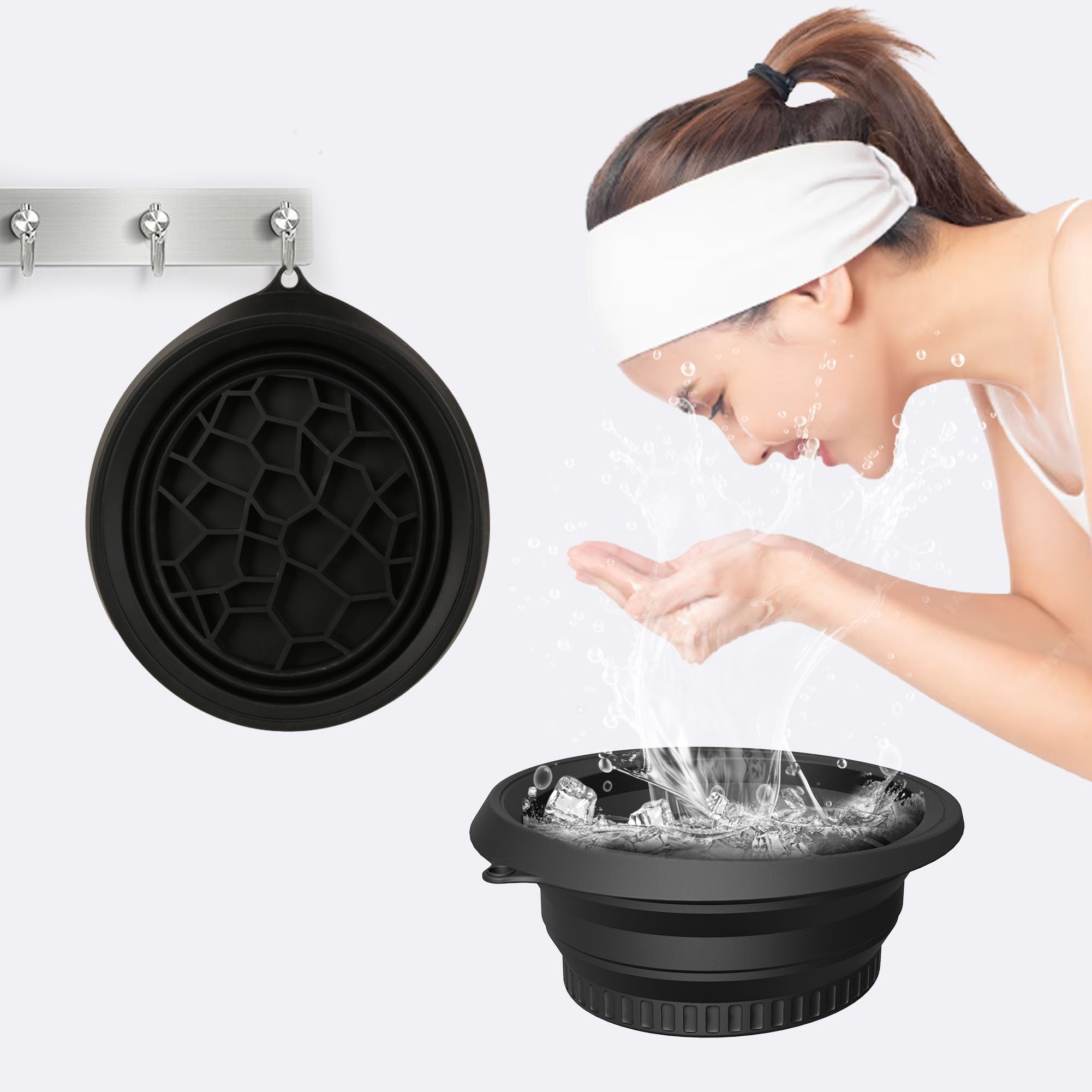 FlexiCool Silikon Isform – Praktisk och Kompakt för Uppfriskande Bad