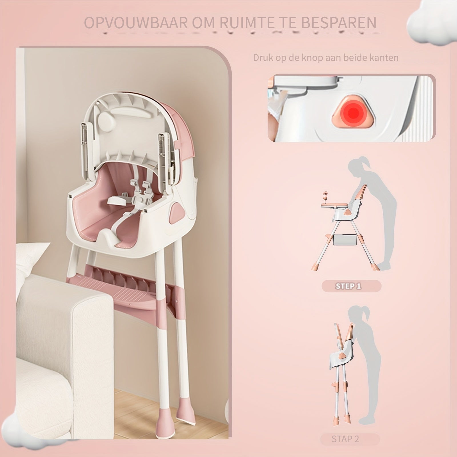 FlexiGrow Barnstol – Justerbar och Multifunktionell