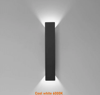 Vattentät LED Aluminium Utomhusvägglampa