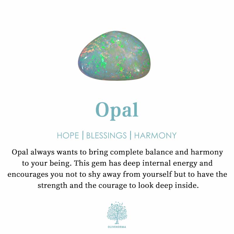Naturliga Opal Lotusörhängen – Sophia