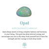Naturliga Opal Lotusörhängen – Sophia