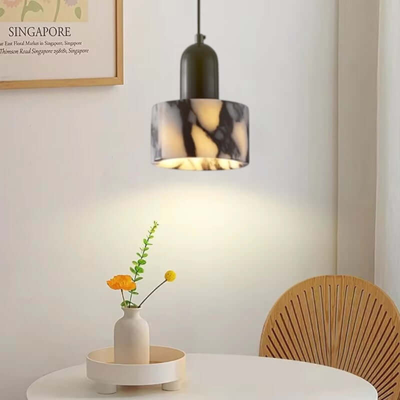Taklampa Marmor Look - Stämningsfull Belysning