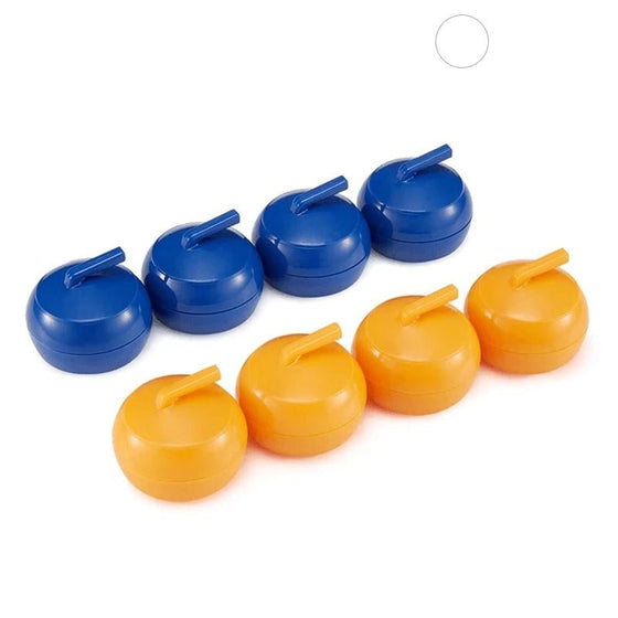 Mini Bord Curling Spel för Hemmet med Glidande Stenar & Magnetiska Sticks