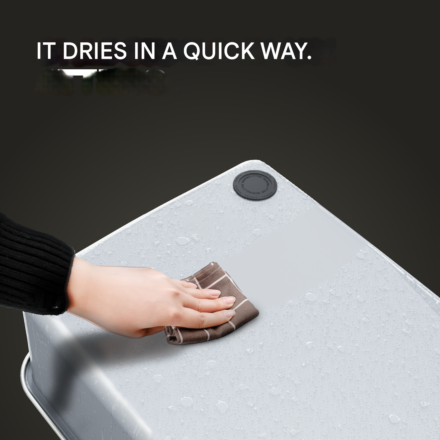 Stainless Steel Kattsandlåda – SteelClean