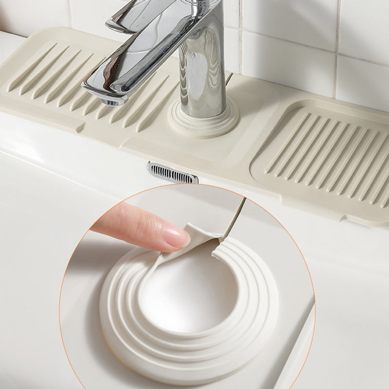 Silicone Draining Mat with Self-Draining – DripGuard
