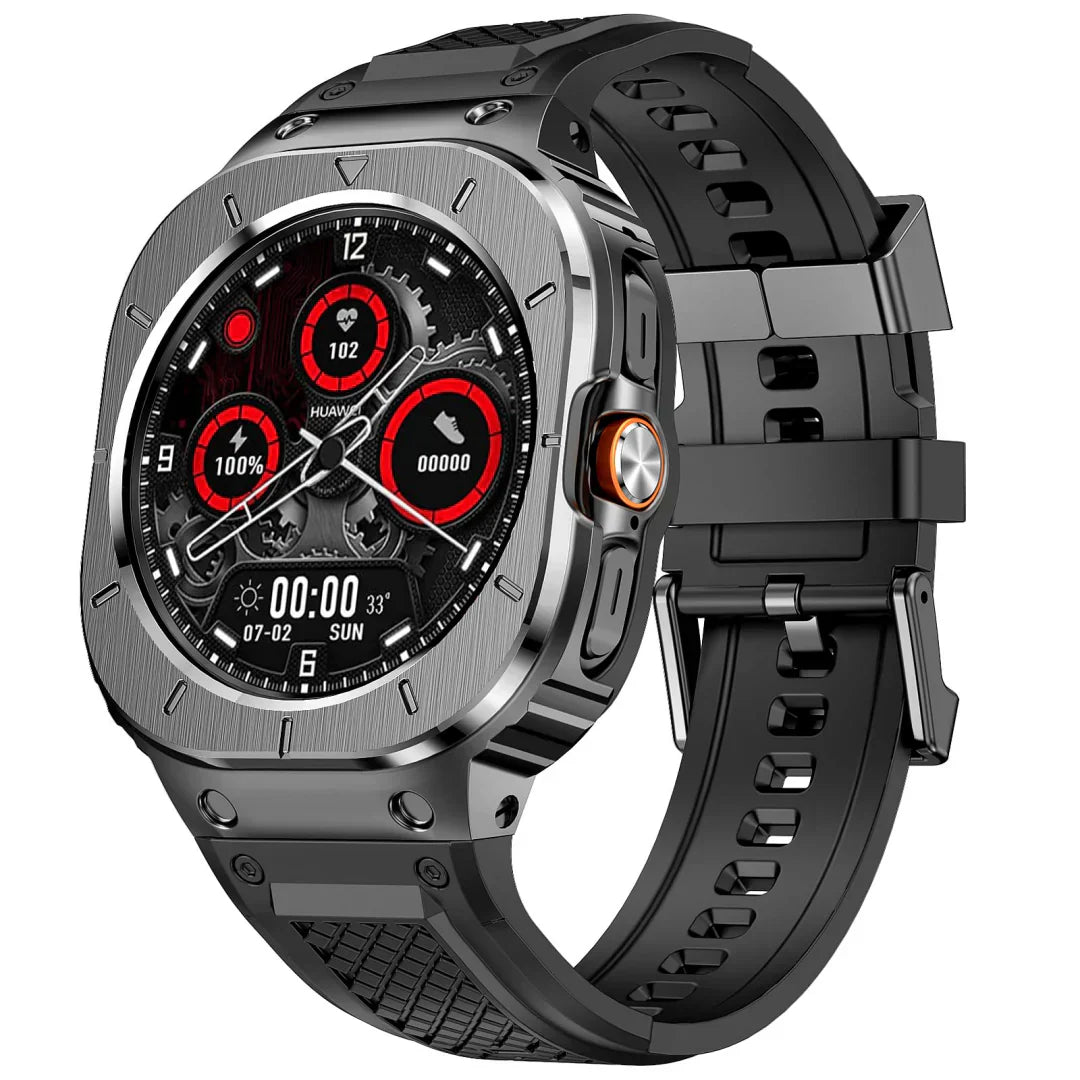 Robust Rostfri Stål Höljeset för Samsung Galaxy Watch Ultra