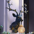 Retro Kreativ Lyckoälg Huvud Resin 1-Ljuskälla Vägglampa