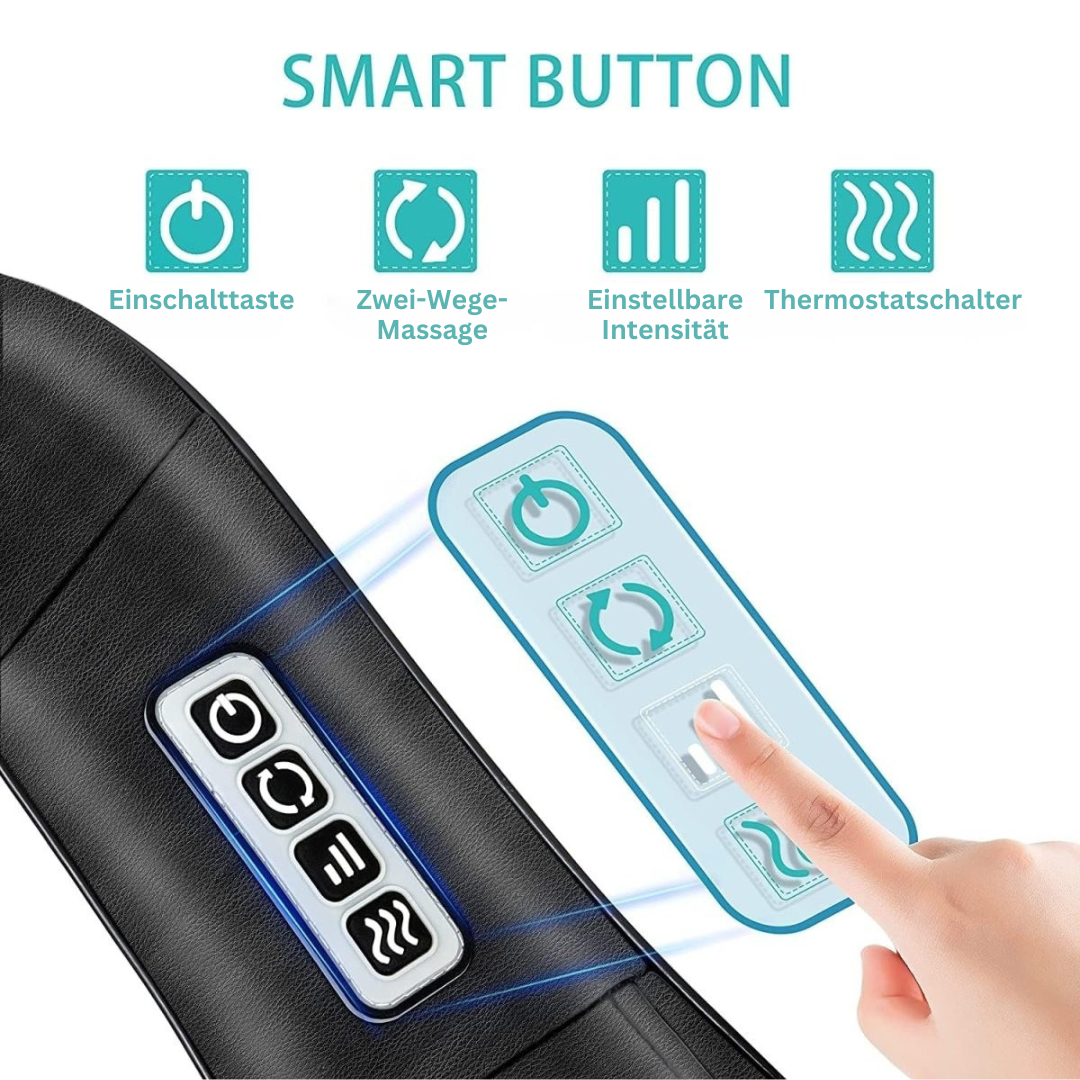 Shiatsu Massagekudde med Infraröd - FlowRelief