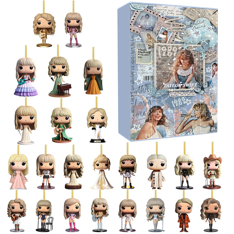 IconCharm Taylor Swift Adventskalender | Festlig 24-dagars nedräkning med unika samlarobjekt