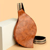 Vintage Faux Leather Crossbody Bag – Justerbar Rem med Spänne