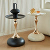 Ningqin Guld-Vit Sido Bord – Kompakt och Chic Design