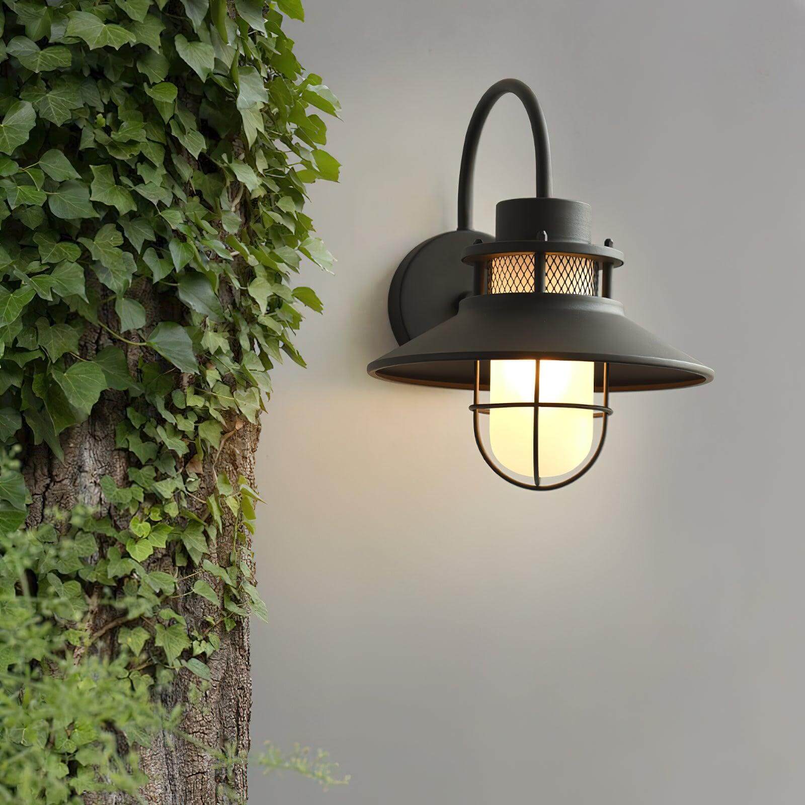 Industriell Utomhusvägglampa - Väderbeständig