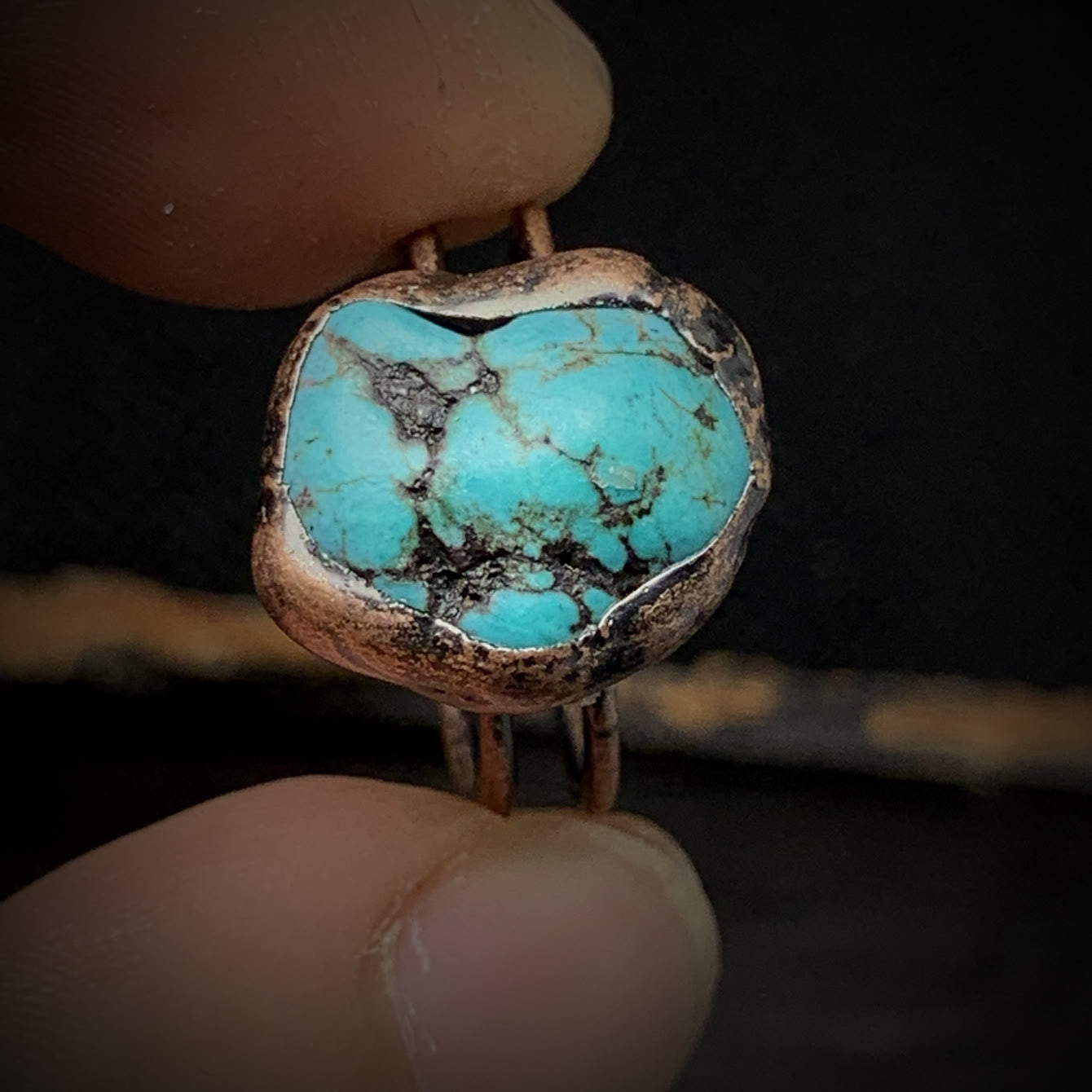 Naturlig råsten födelse ring – Selina