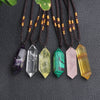 Naturlig Kristall Ametist Helande Halsband – Lyra
