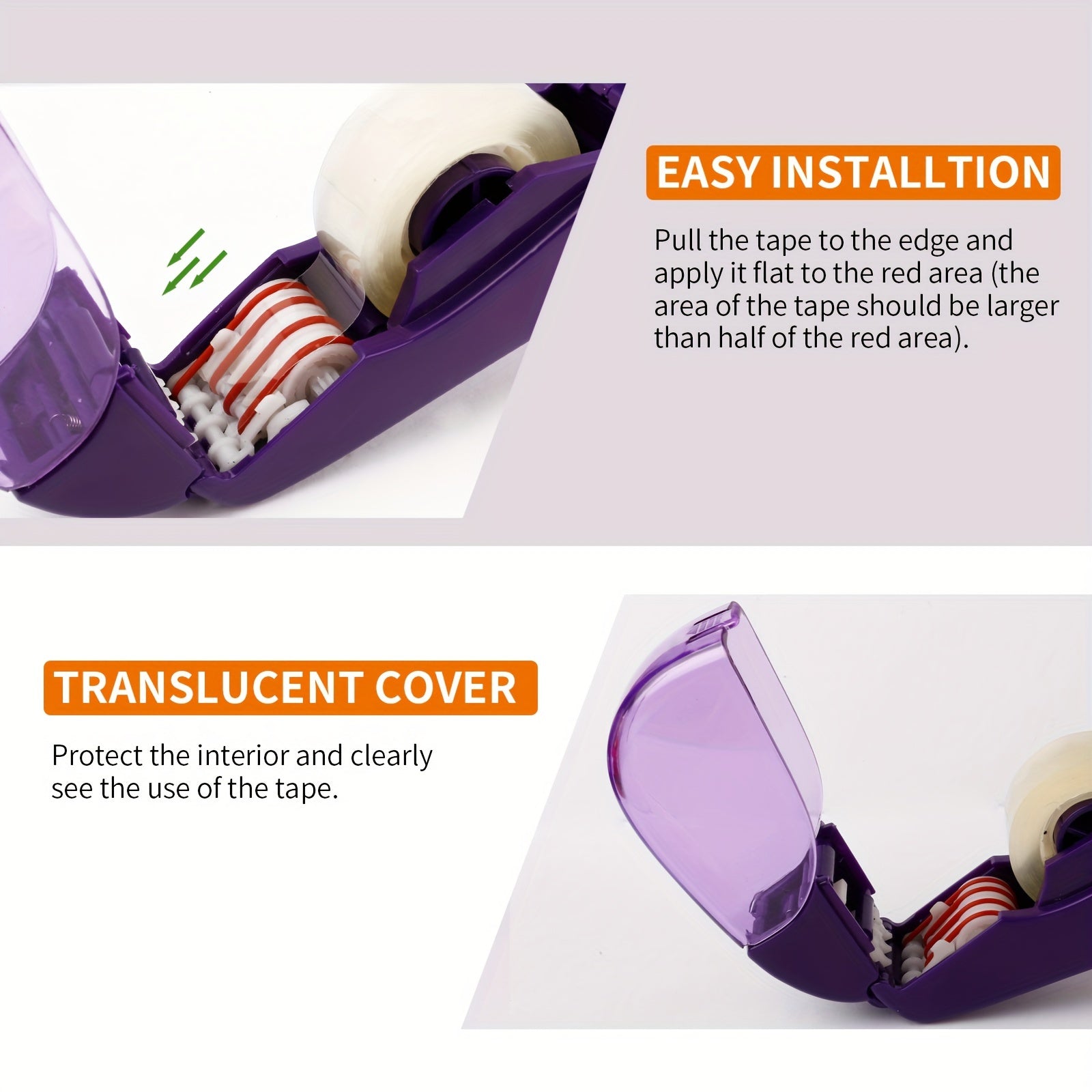 QuickSeal Tejpdispenser – Super Snabb Tejpning med En Hand