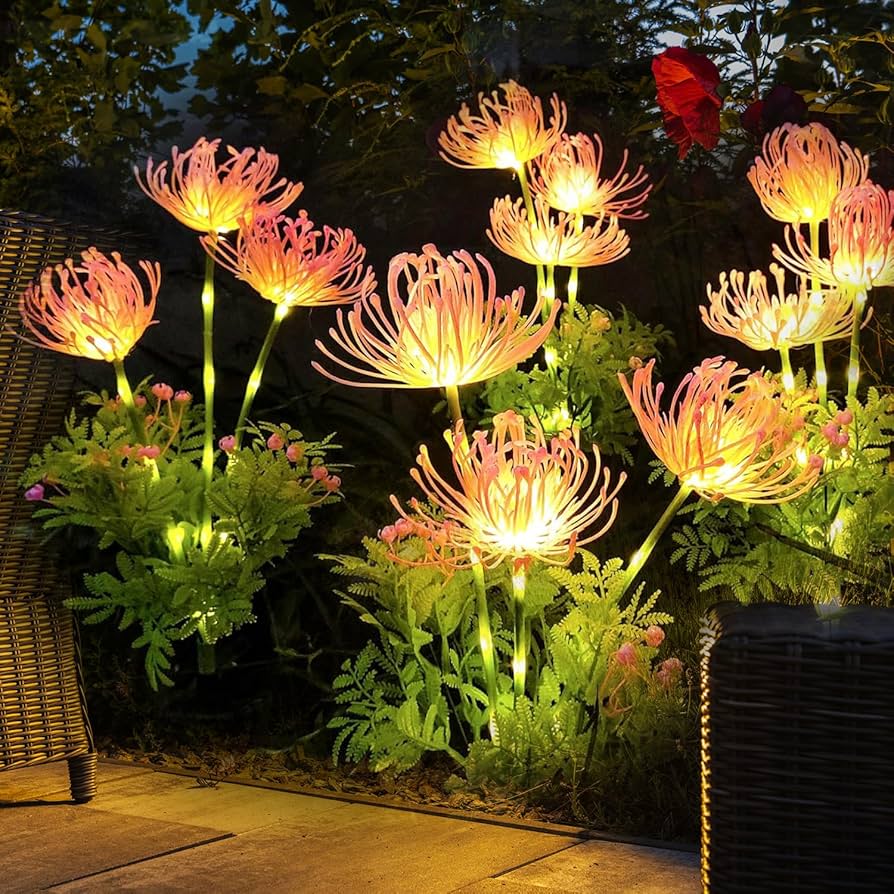 Magisk Blomformad LED Bordslampa