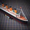 Titanic 3D Metallmodell - Detaljerad DIY-modell för kreativa hantverkare