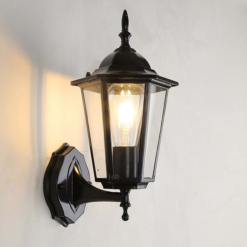 Retro Utomhus Vägglampa - Trädgårdsdekoration