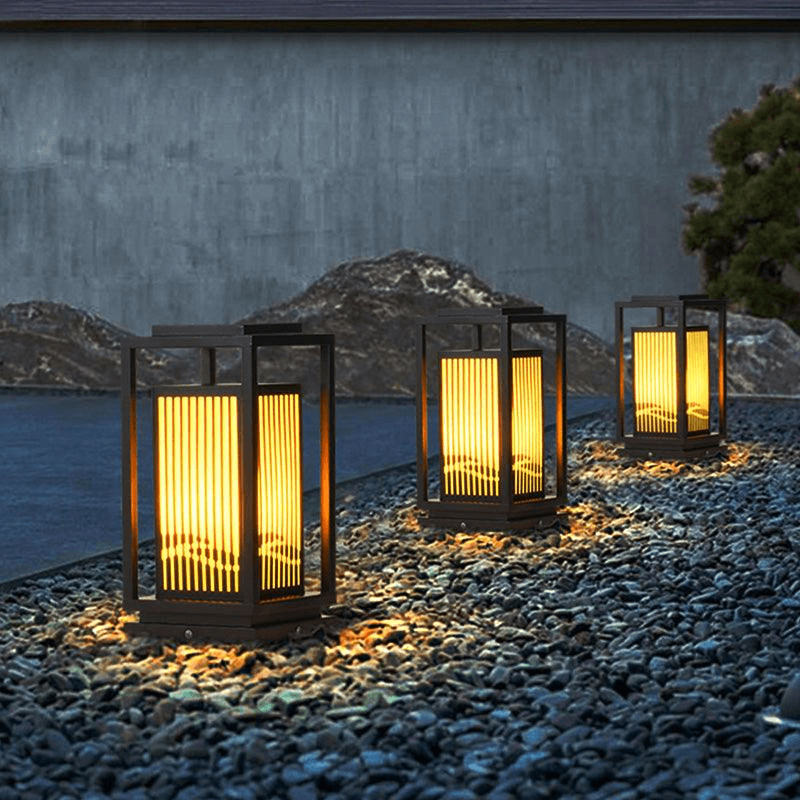 Modern Utomhuslampa på Solenergi